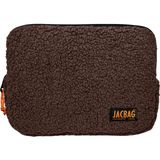 Jacbag Teddy Kahverengi/turuncu Peluş Erkek Çocuk Tablet Çantası - Kahverengi - Turuncu