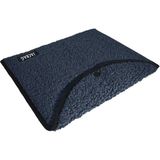 Jacbag Teddy Peluş Gri Çıtçıtlı Erkek Dosya Çanta (Kitap Defter Tablet Notebook)