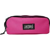 Jacbag Trıple Pouch-Üç Bölmeli Kalem Kutusu - Beyaz - Siyah