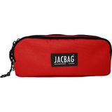 Jacbag Trıple Pouch-Üç Bölmeli Kalem Kutusu - Kırmızı