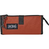 Jacbag Twin-Masa Üstü Çift Bölmeli Kalemlik - Kiremit