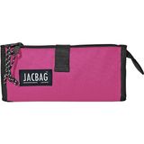 Jacbag Twin-Masa Üstü Çift Bölmeli Kalemlik - Pembe