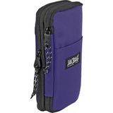 Jacbag Zup Bag-Genişleyen Organizer Kalem Kutusu - Mor