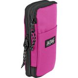 Jacbag Zup Bag-Genişleyen Organizer Kalem Kutusu - Pembe