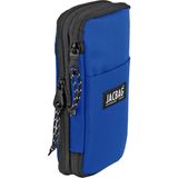 Jacbag Zup Bag-Genişleyen Organizer Kalem Kutusu - Saks