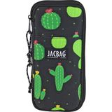 Jacbag Zup Bag-Genişleyen Organizer Kalem Kutusu - Siyah - Yeşil