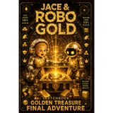 Jace & Robo Gold: Golden Treasure Final Adventure: Adventure Sketchbook for Kids | Draw, Create & Imagine Amazing Treasure Hunts with Jace and Robo