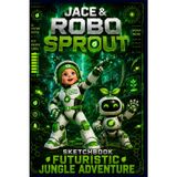 Jace & Robo Sprout: Futuristic Jungle Adventure Sketchbook: A Blank Drawing Book for Kids Ages 4–10 | Blank Pages of Creative Sketching, Doodling & Imagination