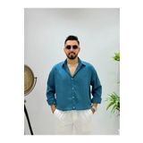 JACK CAPRİO Erkek Yeni Sezon Düz Gömlek Regular Kalıp Terletme Yapmaz Modal Kumaş