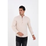 jack carisma Yarım Pat Hakim Yaka Likralı Pamuklu Ferah Slim Fit Erkek Gömlek