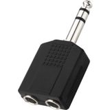 Jack Dönüştürücü - 6.3mm 1x2 Jak Çoğaltıcı-SGH-JCK6.3