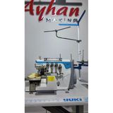 Jack E4s-4 İplik Kafadan Motorlu Sessiz Overlok Makinası (Jack Patentli Dişli Ayar Kolu)