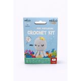 Jack Ferrero Amigurumi Kiti, Sevimli Ahtapot Örgü Seti, Yeni Başlayanlar İçin, Anahtarlık Seçenekli