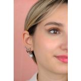 Jack Ferrero ÇELİK exclusive RENK ATMAZ GARANTLİ FATURALI KÜPE 2309498288