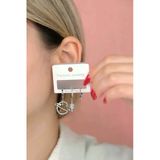 Jack Ferrero ÇELİK exclusive RENK ATMAZ GARANTLİ FATURALI KÜPE 2309572288