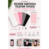 Jack Ferrero Çift Taraflı Silikon Vantuzlu Telefon Tutucu Vakumlu Çok Amaçlı