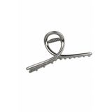 Jack Ferrero Modern Minimalist Gri Metal Saç Tokası Pençe Klips Şık ve Kullanışlı