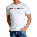 Jack & Jones 12137126 Jjecorp Logo Tee Ss Crew Neck Noos Beyaz Erkek T-shirt