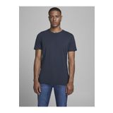 Jack & Jones 12156101 Lacivert Erkek Jjeorganıc Basic T-shirt