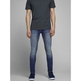 Jack & Jones 12166854 Liam Original AgiDenim Erkek Pantolon Kanvas Dar Paça Desenli - Mavi - 31 / 32