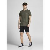 Jack & Jones 12182549_JPSTDAVE JJCHINO SHORTS Standart Siyah Erkek Şort