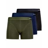 Jack & Jones 12198852 Orman Gecesi Siyah Lacivert Herren Boxershorts