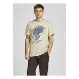 Jack & Jones 12205684 Jordome Tee Bisiklet Yaka Standart Kalıp Baskılı Erkek T-shirt