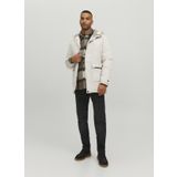 Jack & Jones 12211896 Jjetıko Parka Sn Bej Erkek Kapüşonlu Mont