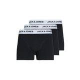 Jack & Jones 12213629 Siyah 3'lü Erkek Boxer