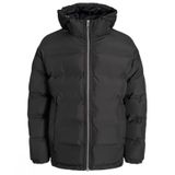 Jack & Jones 12215443 Siyah Jorgene Puffer Jacket Blk Erkek Günlük Mont