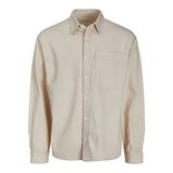 Jack & Jones 12224331 Ekru Erkek Gömlek