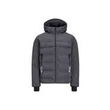 Jack & Jones 12225287-ASPHALT Jcotarwin Puffer Gri Erkek Montu