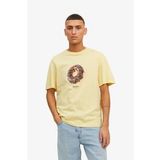 Jack & Jones 12238166-Frenc Jordimensional Tee Ss Crew Neck Tg Beyaz Erkek T-shirt
