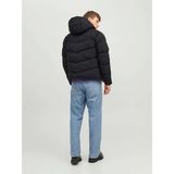 Jack & Jones 12238849 Black Erkek Mont