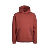 Jack & Jones 12240228_JCOFILO PLAIN AW23 SWEAT H Kapüşon Yaka Kırmızı Erkek Sweatshirt