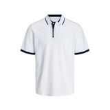 Jack & Jones 12248442 Beyaz Erkek T-shirt