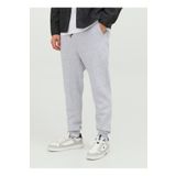Jack & Jones 12249274_JPSTGORDON JJBRADLEY SWEAT Regular Fit Gri Erkek Eşofman Altı