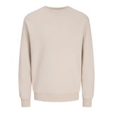 Jack & Jones 12249341 Essentials JJebradley Sweat Crew Noos Kırık Beyaz Erkek Sweatshirt