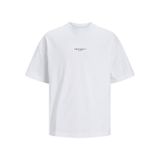 Jack & Jones 12251774 Santorini Bright Beyaz Erkek T-shirt