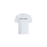 Jack & Jones 12256971 Beyaz Erkek T-shirt
