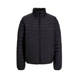 Jack & Jones 12256985-BLK State Packable Puffer Colar Siyah Dik Yaka Erkek Mont