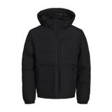 Jack & Jones 12258416 Jjeotto Puffer Siyah Erkek Mont