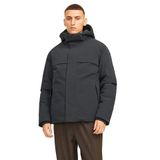 Jack & Jones 12259457 Siyah Erkek Outdoor Montu