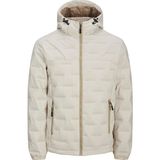 Jack & Jones 12260478 Bej Rüzgar Geçirmez Erkek Mont