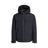 Jack & Jones 12260486-OBSIDYEN Jcoaiden Transitional Siyah Erkek Outdoor Montu