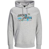 Jack & Jones 12261670 Gri Erkek Sweatshirt