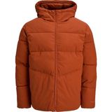 Jack Jones 12283517 Puffer Mont - Turuncu - XL