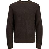 Jack & Jones 12287594 Erkek Kazak - 0-Kahverengi - M