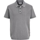 Jack & Jones 12288257-CLK Over Erkek Gri Polo Tişört