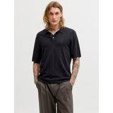 Jack & Jones 12291042-B William Structure Erkek Siyah Polo Tişört